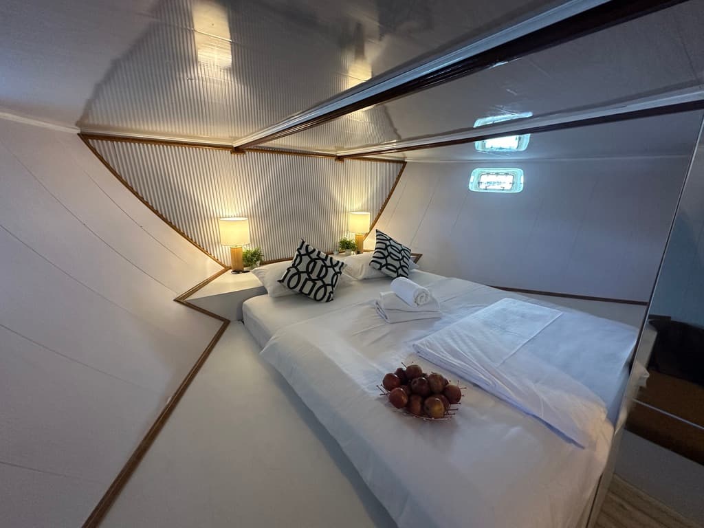 Standard (1 Double, Bow-Cabin) Lower Deck